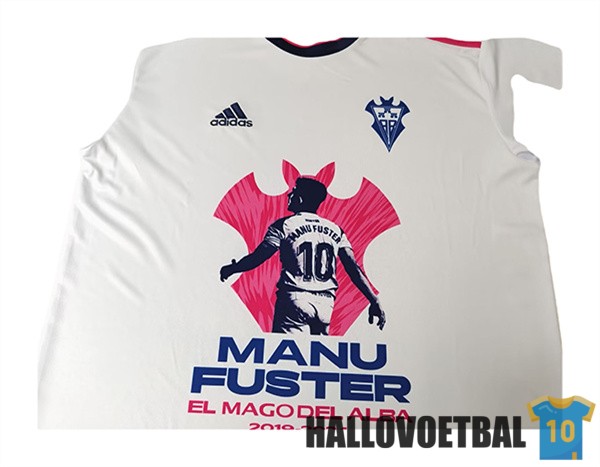 shirt albacete balompie 2024-2025 wit roze edicion speciale - Afbeelding 3