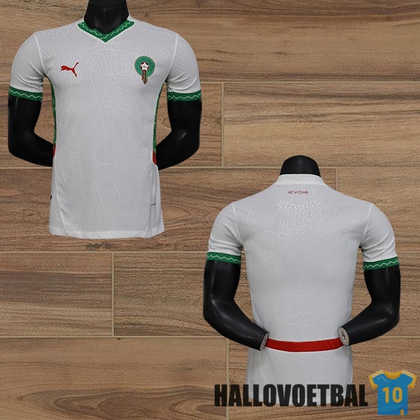 uit speler versie shirt marokko 2024-2025