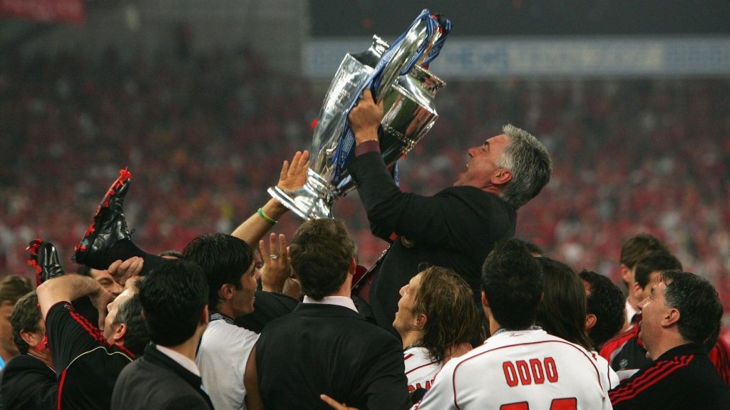 AC Milan Champions League Ancelotti Era AC Milan Champions League Ancelotti Era