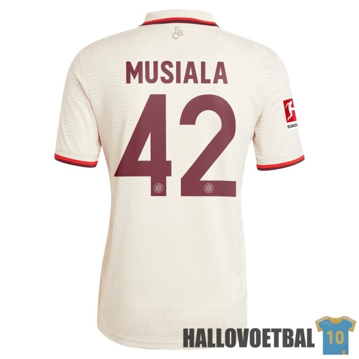 shirt bayern munchen 2024-2025 derde jamal musiala 42