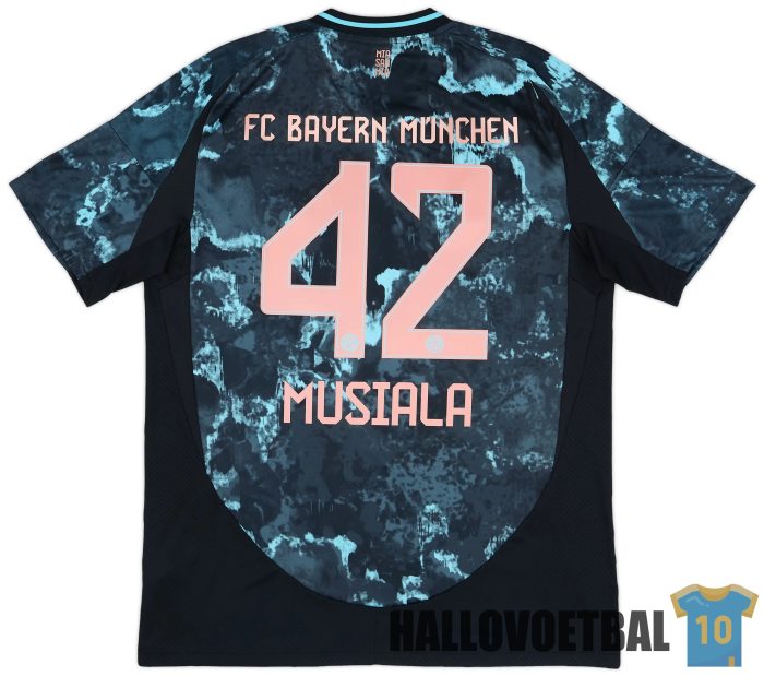 shirt bayern munchen 2024-2025 uit jamal musiala 42