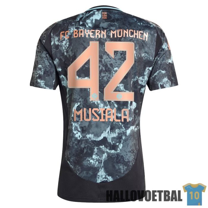 shirt bayern munchen 2024-2025 uit dames jamal musiala 42