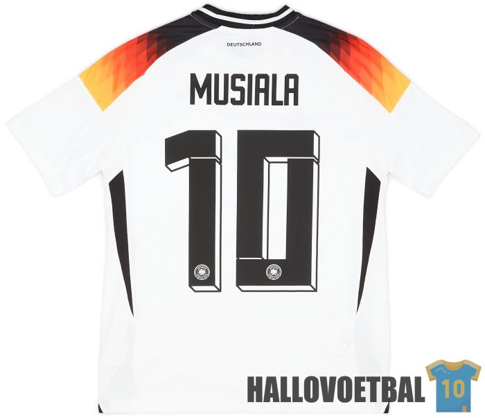 shirt duitsland 2024-2025 thuis jamal musiala 10