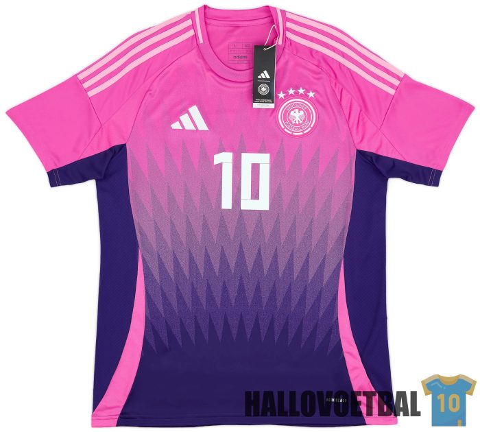 shirt duitsland 2024-2025 uit jamal musiala 10 - Afbeelding 2