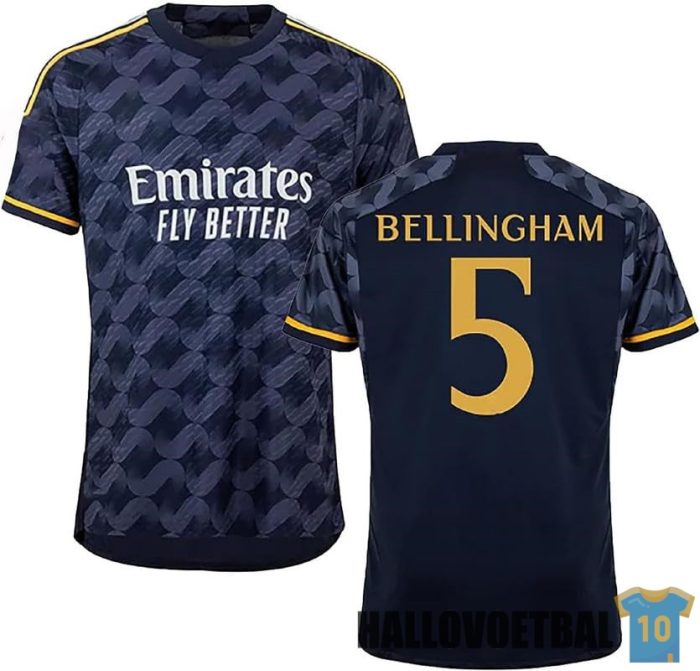 shirt real madrid 2023-2024 uit bellingham 5