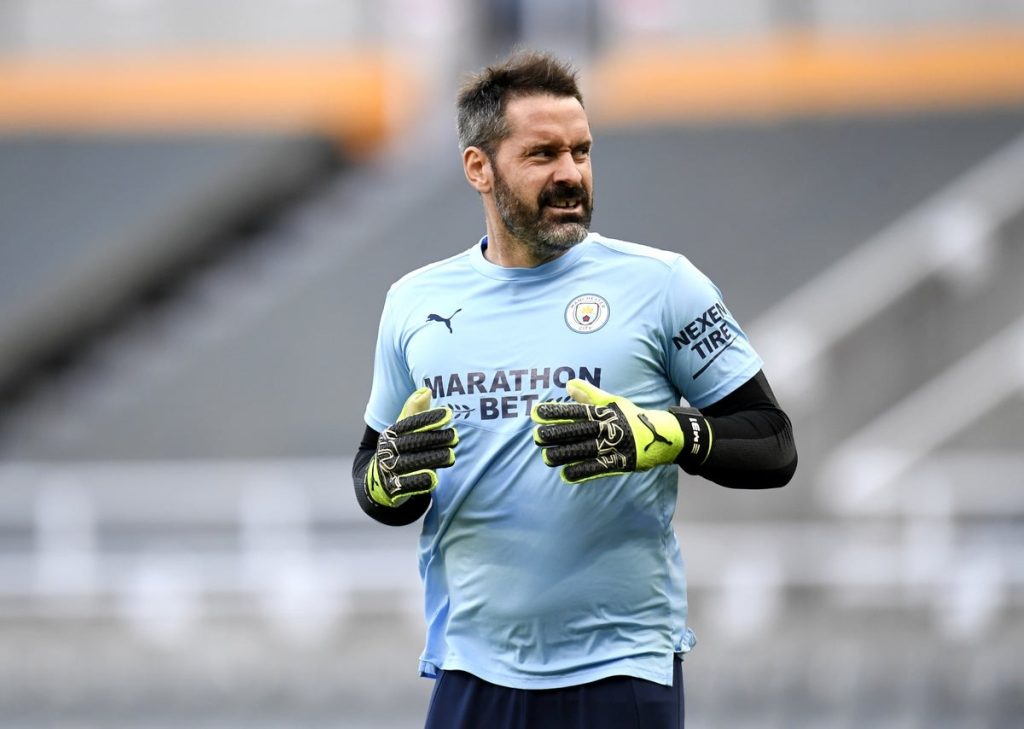 Scott Carson Manchester City keeper Scott Carson Manchester City keeper