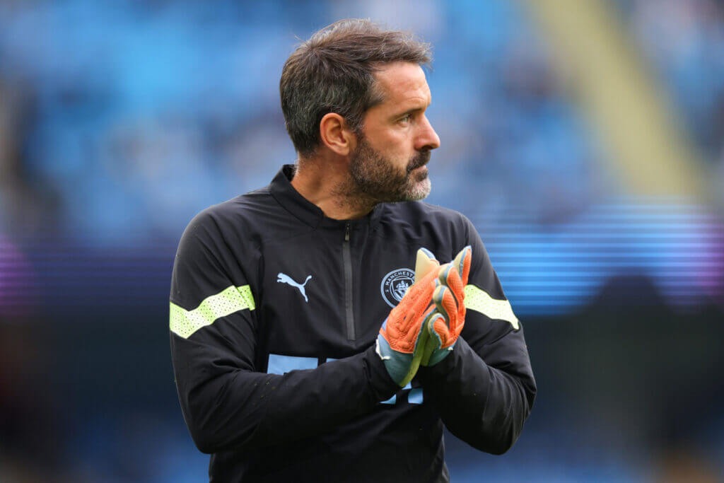 Scott Carson Manchester City training Scott Carson Manchester City training