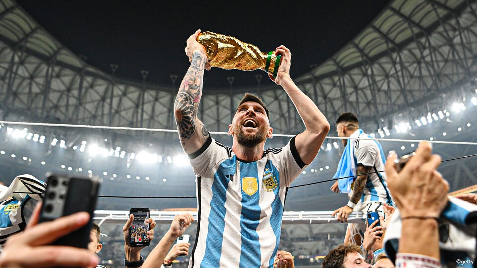 Lionel Messi Argentinie Wereldkampioen Lionel Messi Argentinie Wereldkampioen