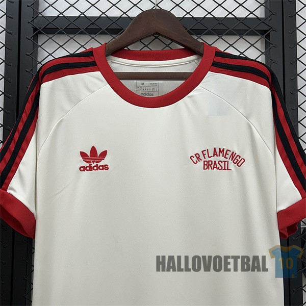 shirt flamengo 2025-2026 cremekleurig rood edicion commemorative - Afbeelding 2
