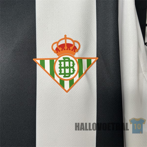 shirt real betis 2025-2026 zwart wit streep edicion speciale - Afbeelding 3