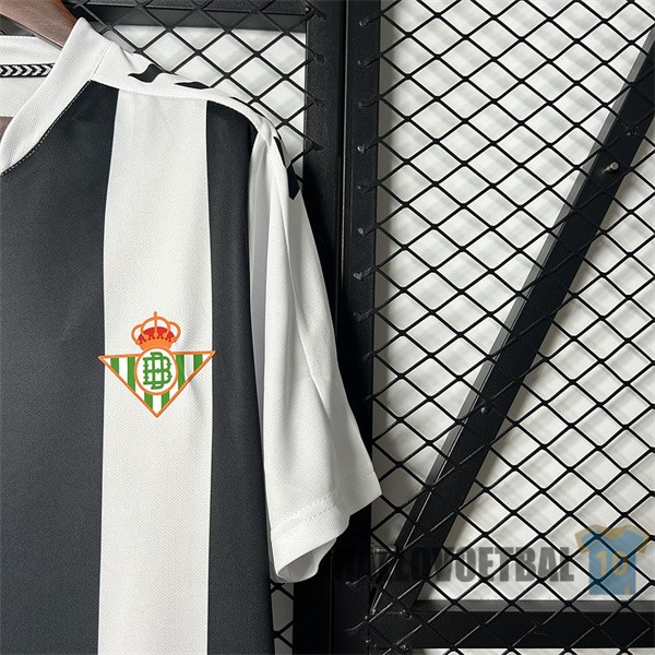 shirt real betis 2025-2026 zwart wit streep edicion speciale - Afbeelding 5