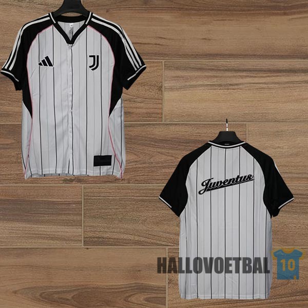 shirt juventus 2025-2026 wit baseball edicion speciale